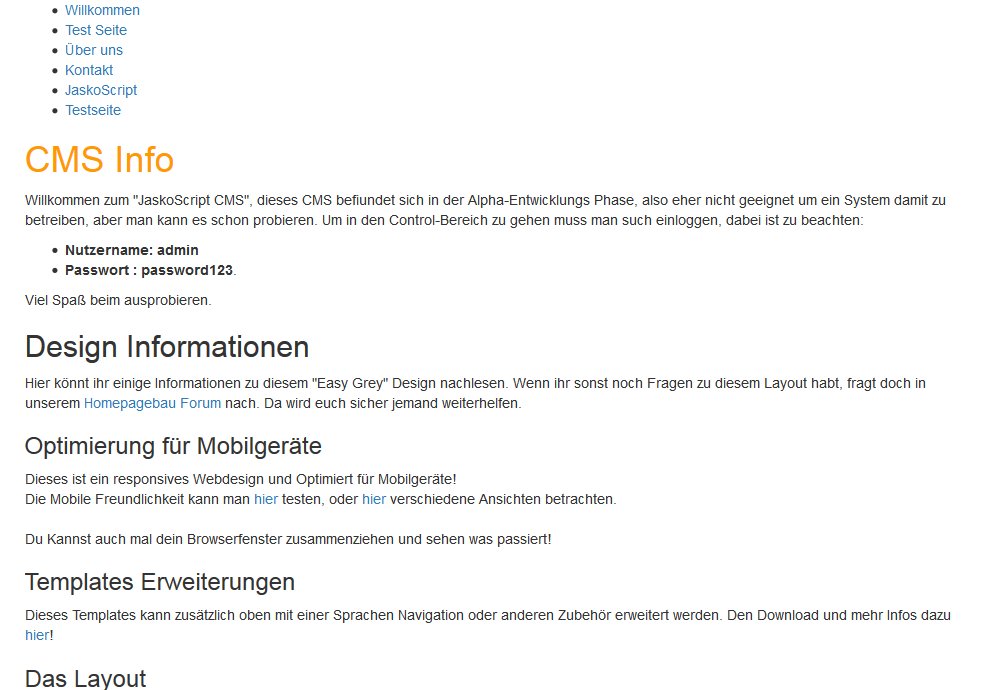 Jascos CMS auf mein-wunschname.de.cool